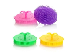 Massageador De Cabelo E Scalp, Escova De Shampoo Suave Para Exfoliação E Limpeza Profunda, 4 Peças