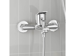Vidaxl Torneira De Misturador De Chuveiro Chrome G 1 / 2 Polegadas