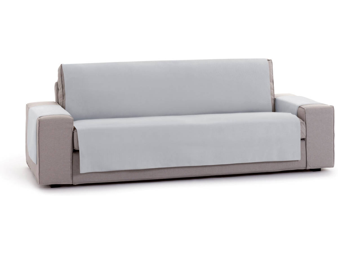 Capa de Sofá TODOPARAMICASA Levante Cinzento (4 Lugares - 190 cm)