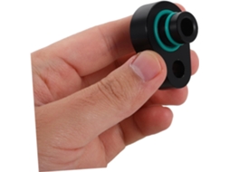 Kit De Travamento Traseiro Preto, Vedação Contra Vazamentos, Resfriamento Otimizado, Instalação Rápida.