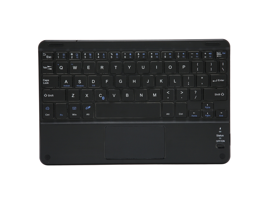 Teclado Bluetooth Sem Fio Ultrafino Com Toque Universal Para Windows/ios/android