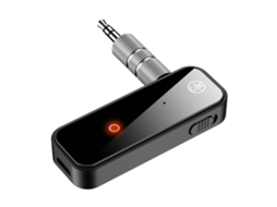 Transmissor E Receptor Bluetooth 2 Em 1 Com Carregamento Usb, Adaptador Aux Sem Fio Para Tv, Alto-falantes De Carro, Som Doméstico E Pc.