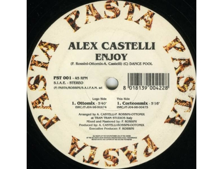 Vinil Enjoy, Alex Castelli Pasta Records