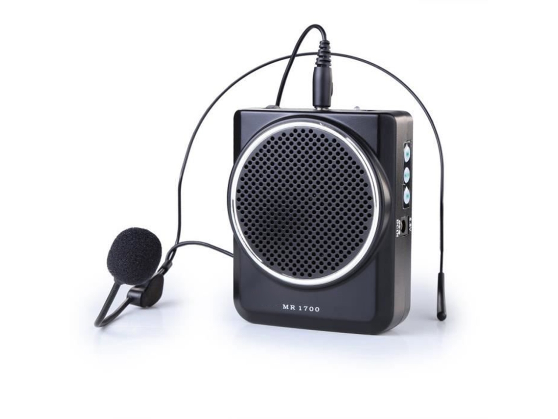 Megafone EOOCOO (compatível com Pen Drive, Tempo de Espera Longo)