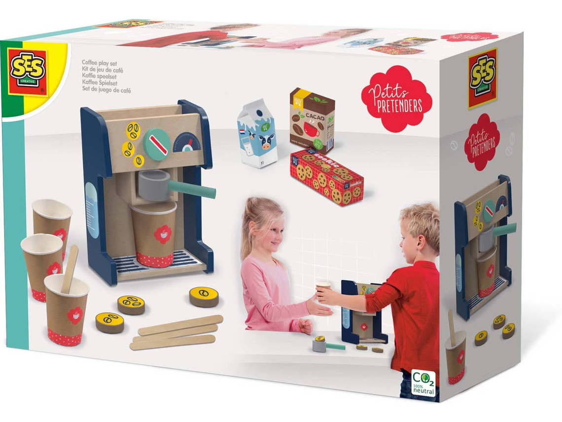 Eletrodomésticos SES Kit Maquina de Cafe com Acessorios (Idade Minima: 3 anos)