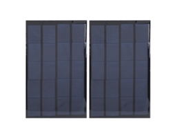 Painel Solar Epóxi Mini 5V 2W 142x88mm para Lâmpada DIY S/MARCA