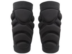 Rodilleras para Crianças Patinagem Roller Esqui Equipamento Proteção Esporte ao Ar Livre Preto XS | S/MARCA