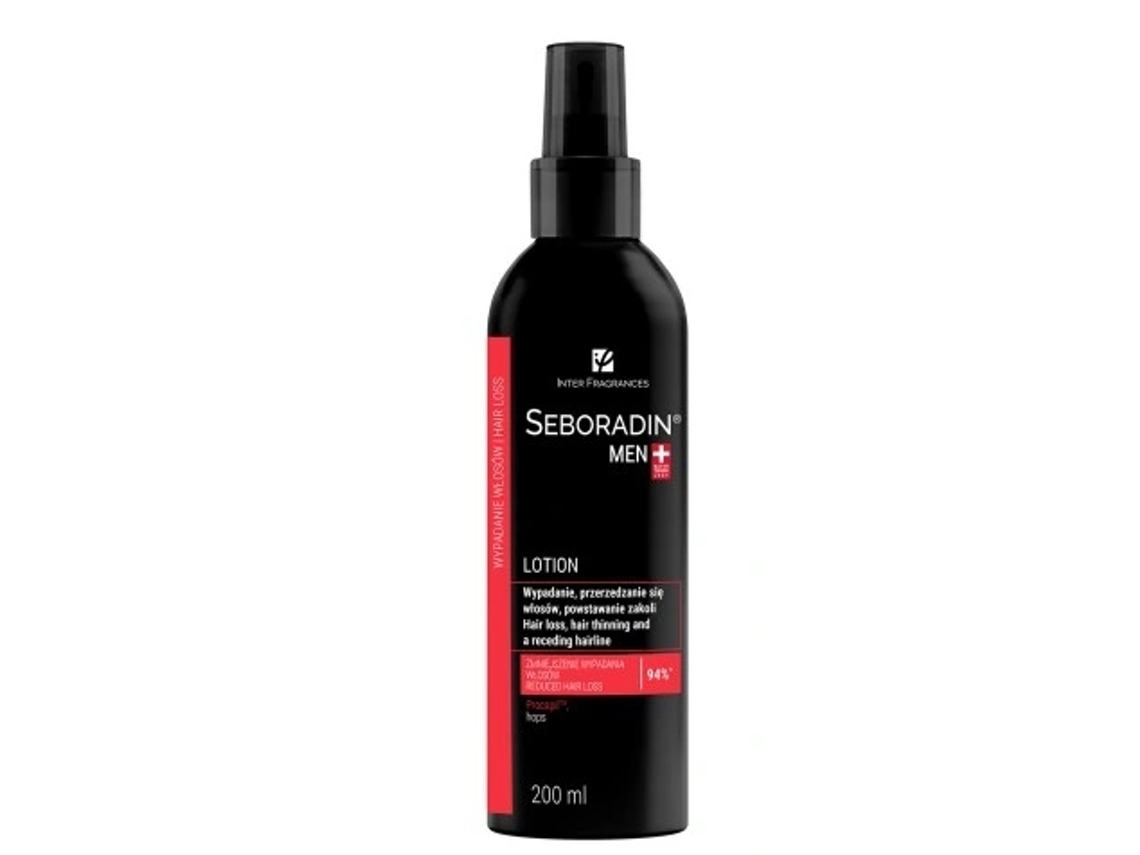 Tônico Capilar Revitalizante Seboradin Masculino, 200ml, Inter Fragrâncias
