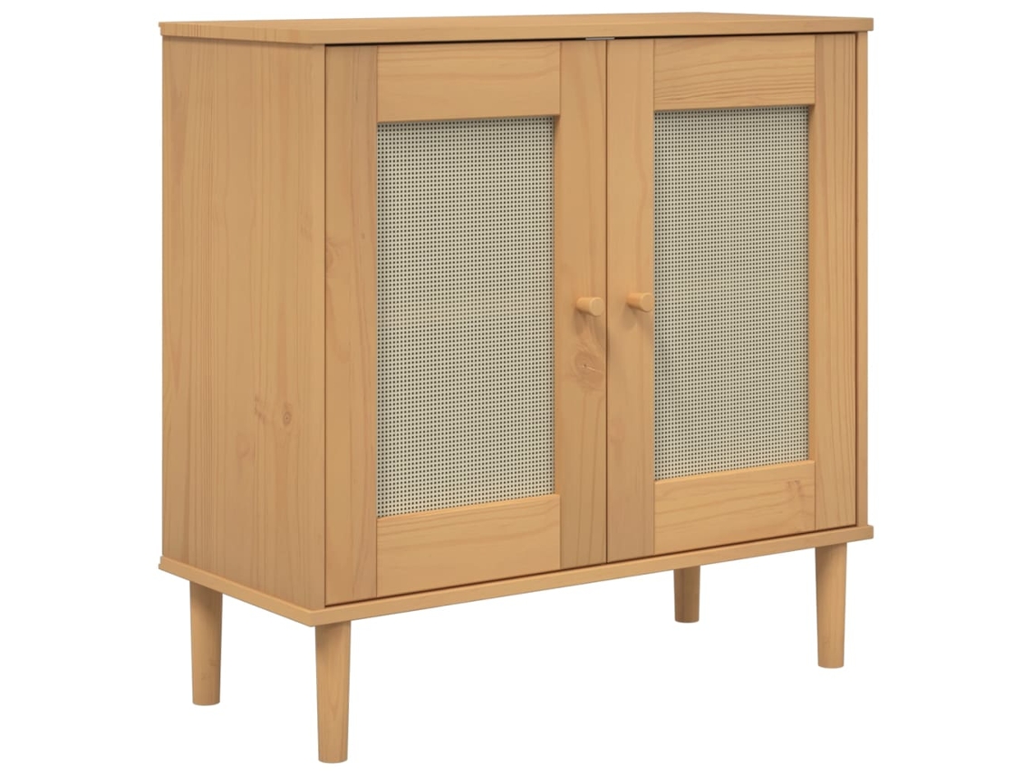 Sideboard, Sideboards Vidaxl Marrom Madeira De Pinho (n/a)