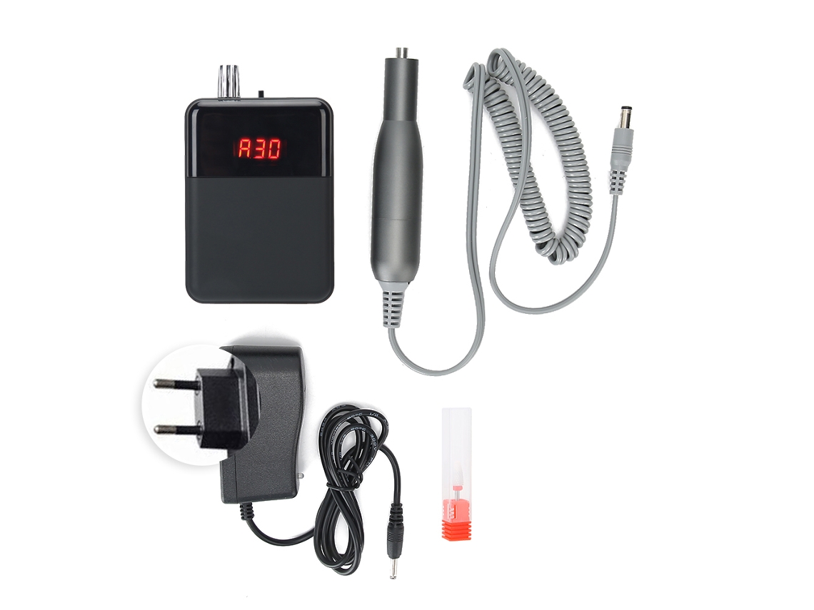 Taladro De Uñas Eléctrico Profesional 30000rpm, Máquina De Polir E Lixar Uñas Portátil, Ferramentas Mini, Plugue Eu 110-240v