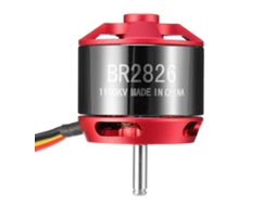 3 unidades do motor brushless Racerstar BR2826 1100kv 2 4s para aeronaves FPV RC MDUG