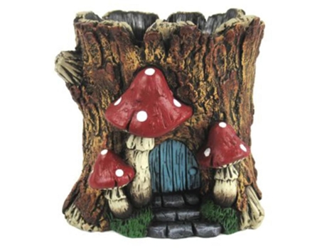 Macetero Tronco Setas Grande Xl 16x16x16 Cm Fedor