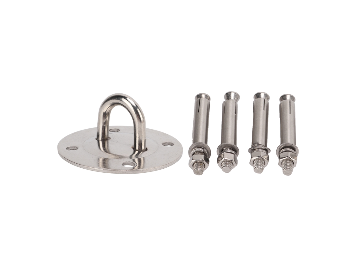 Kit Suspensão Teto Aço Inox para Rede Yoga