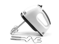 Batedor Elétrico de Mão, Versátil, Eficiente, para Ovos, Creme, Cozinha, com Plug 220V