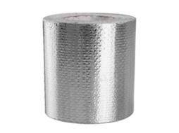 Fita De Alumínio Autoadesiva Para Proteção Térmica Resistente À Altas Temperaturas 5cm X 5m/10m Ouro/prata Prata