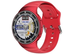 Smartwatch Men Ip67 À Prova D Água Esportes Freqüência Cardíaca Fones De Ouvido Sem Fio Bluetooth Smartwatch Yizhood (vermelho)