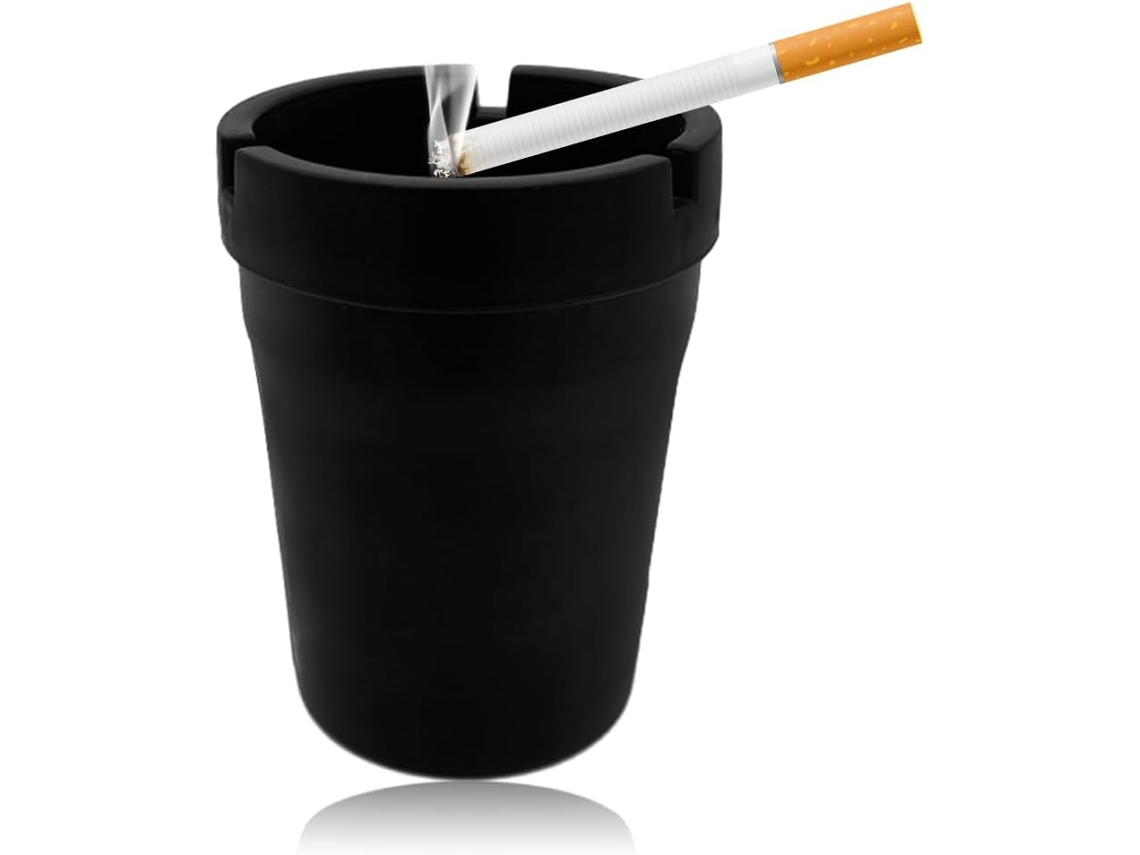 Cinzeiro Automotivo Yourkar, Porta-cigarros Autoextinguível, Portátil De Plástico Personalizado Para A
