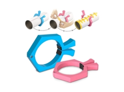 Pacote Com 4 Copos De Sublimação Com Braçadeira Para Copos De 20 Onças, Finos E Retos Para Sublimação Slowmoose