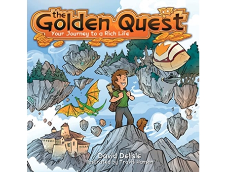 Livro Golden Quest de David Delisle (Inglês - Capa Dura)