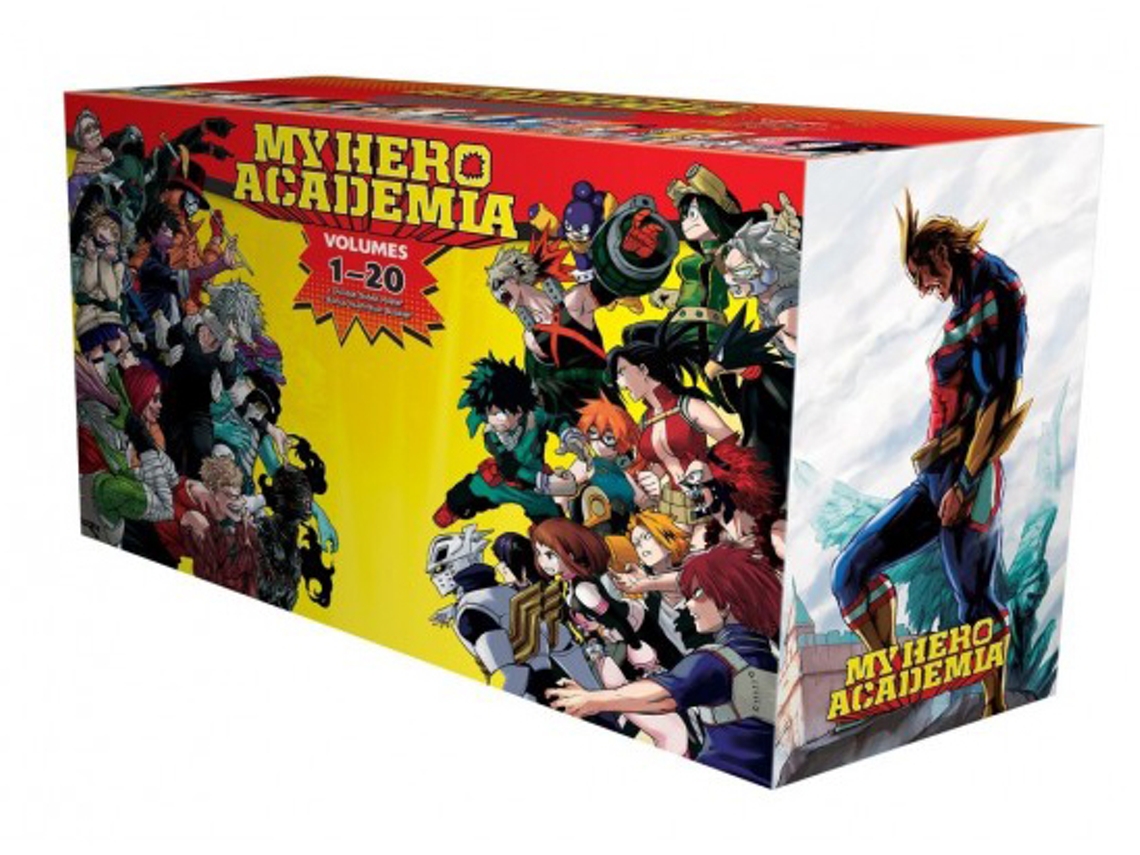 Livro My Hero Academia Box Set 1 Includes volumes 1-20 de Kohei Horikoshi (Inglês)