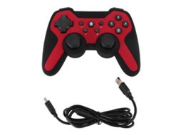 Controle Sem Fio Bluetooth EOOCOO para jogos com vibração e LEDs