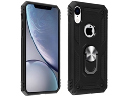 Capa iPhone XR AVIZAR Anel Preto