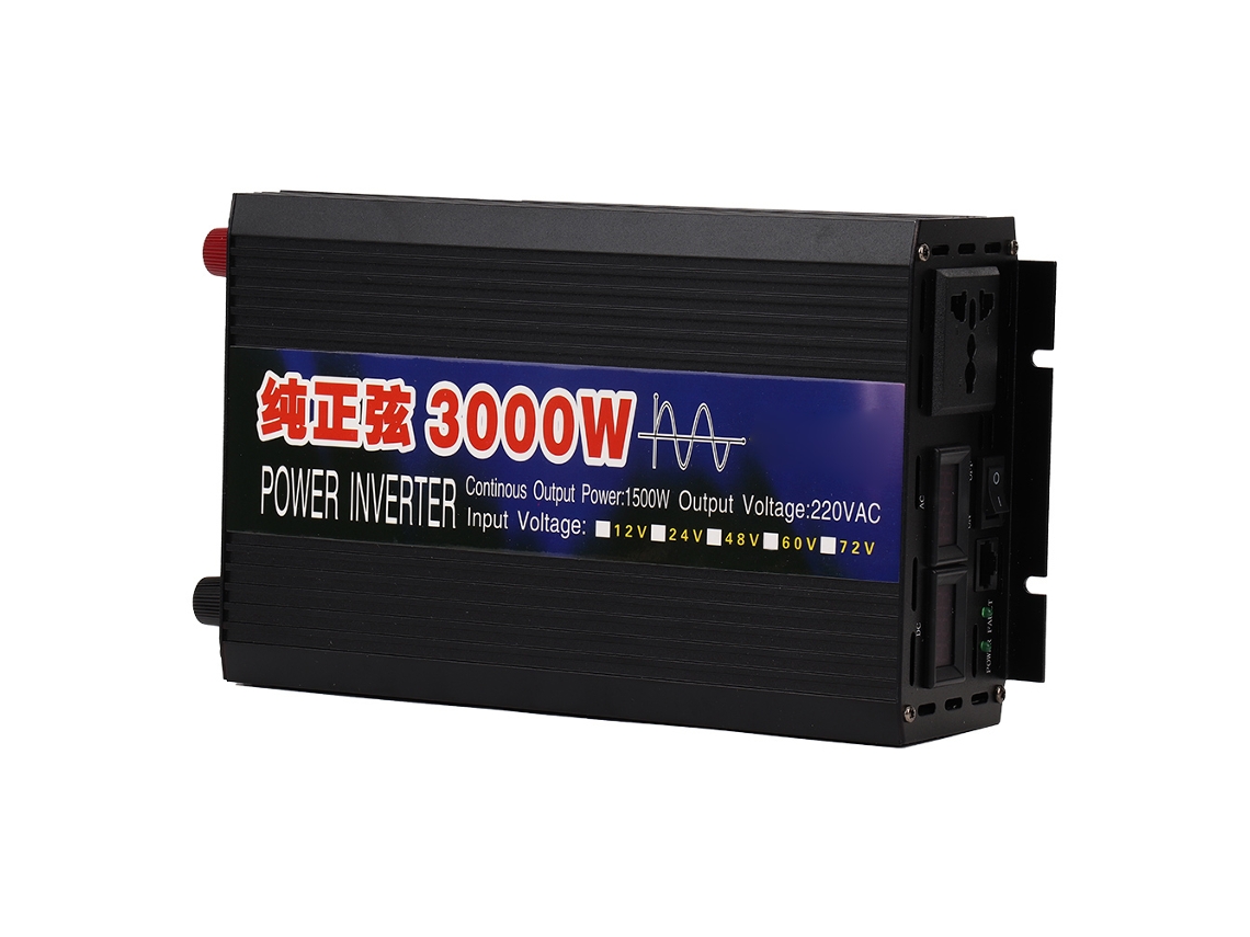 Laxiscreed Inversor De Onda Sinusoidal Pura 3000w Com Dual Digital Display Para Energia Confiável