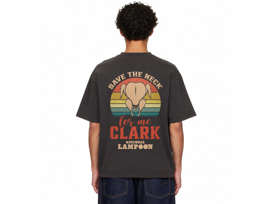 Rockinstone National Lampoon's Christmas Vacation Save The Neck T-shirt Size:s