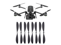 Acessórios Para Drone Gopro Karma - 4 Pares De Hélices Pretas Resistentes-aquaforge