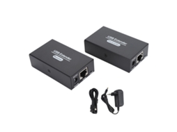Aetheria extensor Usb 262ft com Hub 4 Portas Usb 2.0 Sobre Ethernet Cat5e 6 7 Rj45 Lan para os X Android