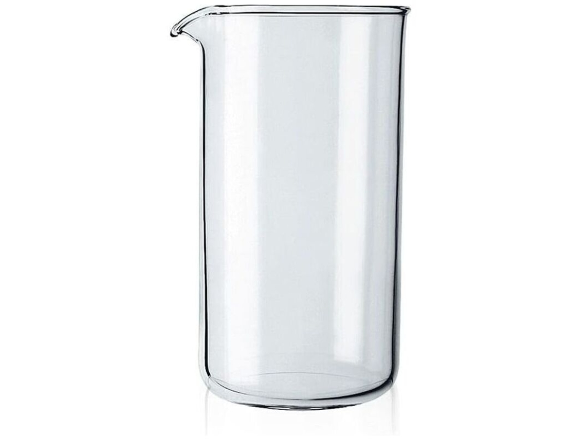 Jarra De Vidro Substituição Para Prensa Francesa, 35 Cl, Transparente. Compatível Com A Maioria Das Cafeteiras.