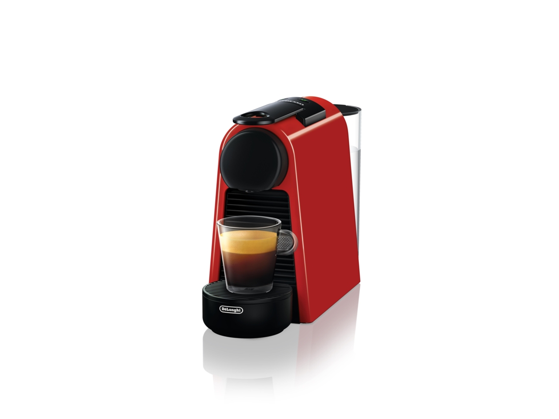 Máquina de Café DELONGHI Nespresso Essenza Mini EN85R Vermelho