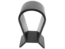 Suporte Para Fones De Ouvido Bluetooth Com Prateleira De Exibição Curva, Acessório De Armazenamento Preto