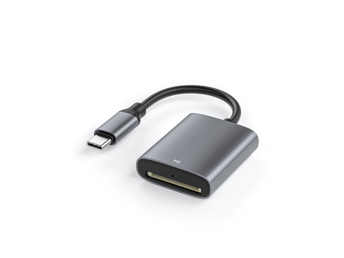 Leitor De Cartão Ms Tipo-c, Leitura Específica Memory Stick, Alta Velocidade Plug & Play, Compatível Com Câmeras Antigas