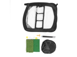 Rede De Treinamento De Golf Com Tapete Bolas Tee E Bolsa Para Prática Em Casa Jardim Chipping Swing