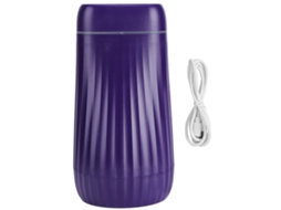 Laxiscreed Umidificador De Mesa Com Lâmpada, 1000ml E Energia Usb Em Cor Roxa