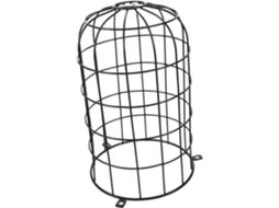 Gaiola Protetora para Luminárias de Teto, Feita de Metal Resistente, com Suporte de Fixação Robusto, Adequada para Iluminação. SFUSHOS