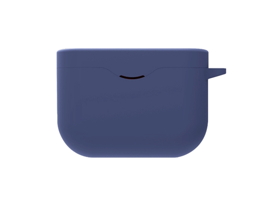 Capa Protetora Halinuia Silicone Com Mosquetão Modelo Xm3 (compatível Sony Wf-1000xm3, Gancho Metálico Integrado)