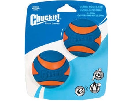 Bolas para Cães CHUCKIT Ultra Squeaker M 2 und (6cm)