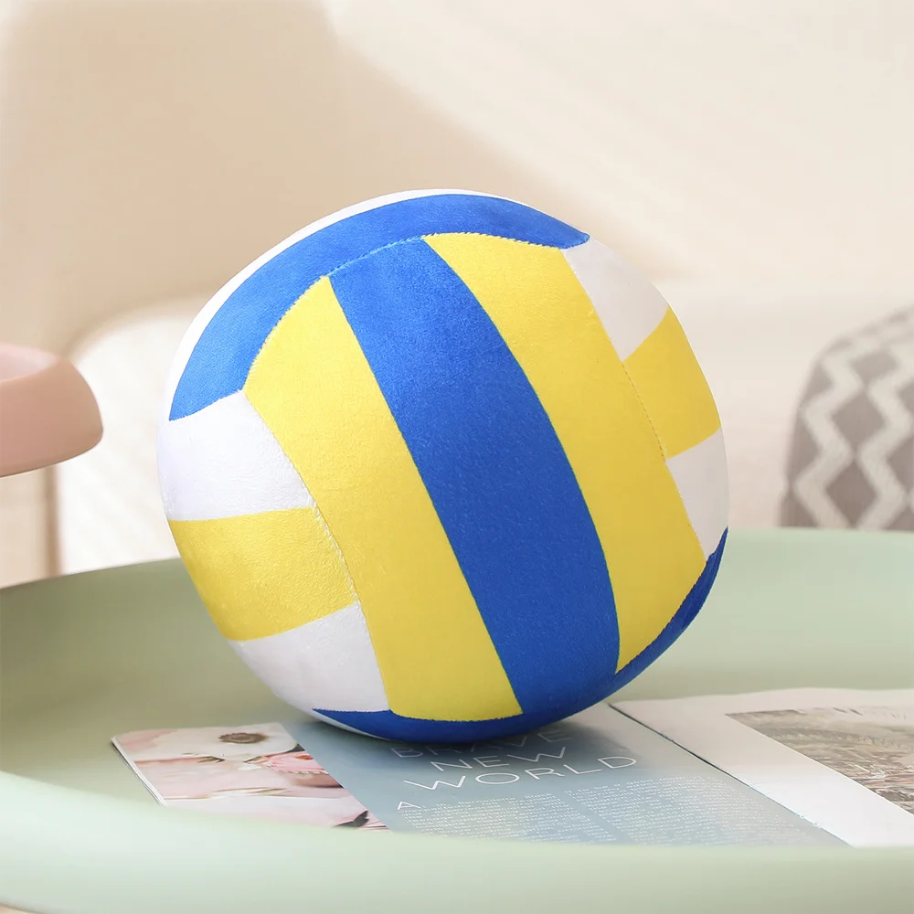 (amarelo, 22 Cm) Brinquedo De Pelúcia De Vôlei Fofo E Realista, Almofada Adorável Para Brincar De Vôlei