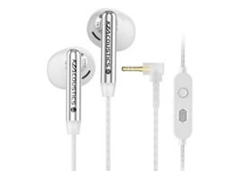 Fones de Ouvido Quad core Dois Drivers Hi fi MDUG (branco 3,5 Mm)