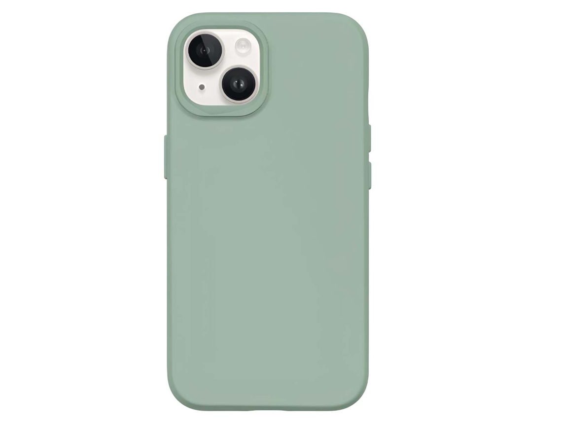 Rhinoshield Capa Solidsuit Para Iphone 15 Plus Compatível Magsafe Antichoque Fina E Sólida Verde