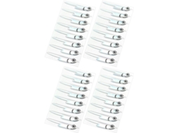 Lote 8/16 24 32 Pares de Poissons Artificiais Autocolantes Silverside Alumínio para Leurres SFUSHOS