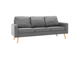 Sofa, Sofas Vidaxl Cinzeto Tecido (n/a)