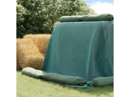 Vidaxl Cobertura Para Silo Verde 6 X 5 M Hdpe