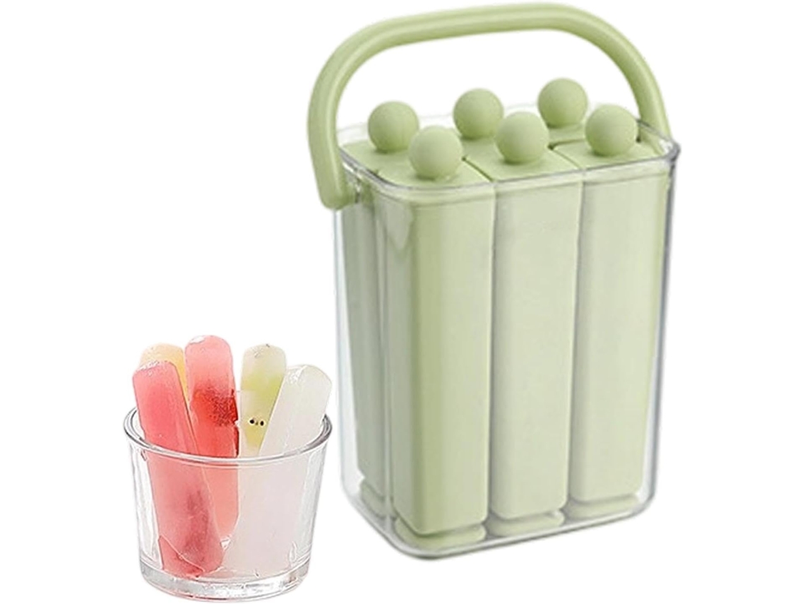 Forma De Silicone Alongada Para Picolé