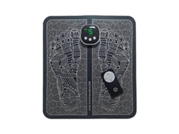 Tapete Massageador Para Os Pés Com Estimulador Ems Alívio Da Dor E Melhora Do Desempenho Muscular.