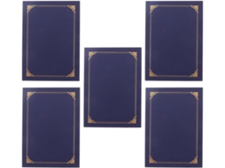 Pretyzoom 5 Peças Capa De Certificado Multiusos Porta-documentos Léger E Compacto Para Diplomas Certificados