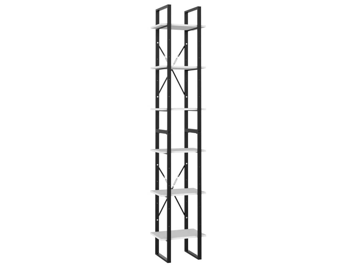 Book Cabinet, Book Cabinets Vidaxl Branco Madeira Processada (n/a)