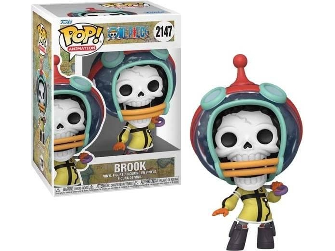 Figura FUNKO Pop! Animation: One Piece - Brook (Outlet Caixa Aberta - Possível Chase)